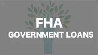 8 of 24 GOVERNMENT LOANS / FHA
