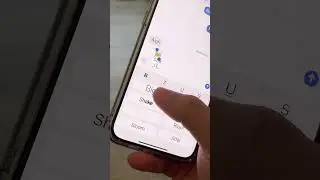 New iphone 16 and ios 18 feature. HoW to add animation text effects to  #ios18 #iphone16 #iMessage