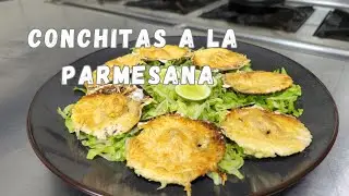 RAPIDO Y FACIL DE PREPARAR CONCHITAS A LA PARMESANA / EDWIN GUZMAN