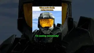 Мастер Чиф встречается с кем-то. #halo #мемы