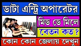 Data Entry Oparator Recruitment 2022 | Mid Day Meal Deo job recruitment 2022