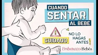 🙅🏻‍♀️⚠️ 3 RAZONES para NO SENTAR a tu bebé antes de tiempo ¿CUÁNDO hacerlo?
