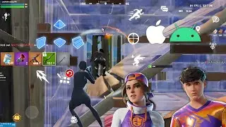 Fortnite mobile - FNCS Loserfruit and Bugha Skin cup Highlights | 120FPS 
