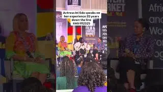Ini Edo speaks on 20 years in Nollywood at AFRIFF 2025