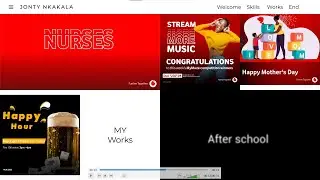 After effects CC: My 1st Graphic Design Portfolio-2022