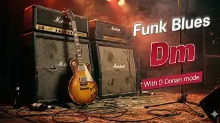 Funky Blues Guitar Backing Track (Key of D Minor)