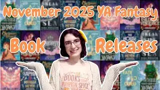 November 2025 YA Fantasy Book Releases