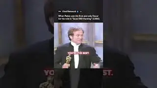 Момент, когда Робин Уильямс заставил всех смеяться и плакать на церемонии вручения &laquo;Оскара&raquo; 🥺😂 #ш...