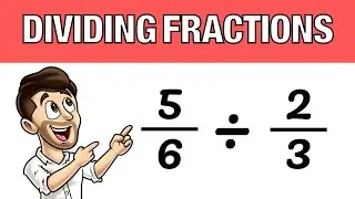 Dividing Fractions // Using The Keep Flip Change Method