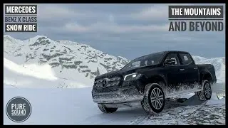 Mountains and beyond - Mercedes Benz X Class - Forza Horizon 4 - Pure sound - Snow Ride