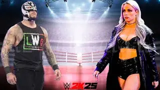 WWE 2K25 - Liv Morgan vs Rey Mysterio | Iron Man Match at SmackDown 