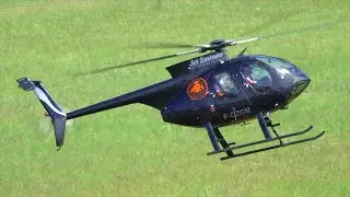 🚁 McDonnell Douglas Helicopter MD500E (Hughes 500) | Takeoff and Landing | Helicopter 🚁