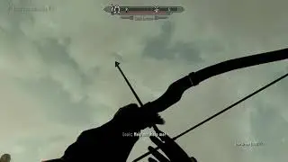 Skyrim bow fun times