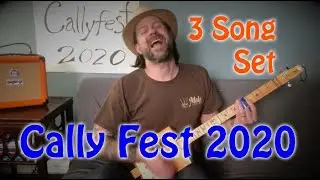 Poorness performs at Cally Fest / Callyfest 2020 (3 song set)