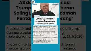 SIAGA TERTINGGI! AS-Iran Memanas, Trump dan Pejabat Teheran Saling Ancam, Pentagon Siaga Perang