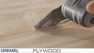 Carbide Flush Cut Blade in Action: Dremel MM485