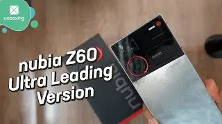 nubia Z60 Ultra Leading Version | Unboxing en español