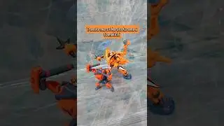 Naruto x Transformers Kurama & Gamakichi, Part 3 Gamakichi #transformers #naruto #gamakichi #kyubi