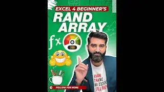 Fx56:🧩 Create Random Arrays Instantly with Excel&rsquo;s RANDARRAY Function!🔢 &hellip;...........       &hellip;........