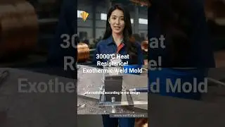 Exothermic Weld Mold Withstands 3000℃ #Cadweld#ExothermicWeldMold #EarthingSystem#grounding