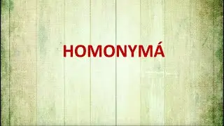 Homonymá | maminask :)