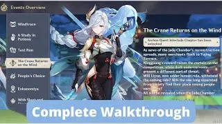 Interlude Chapter  - Act 1 - The Crane Returns of the Wind Complete Walkthrough |    #GenshinImpact