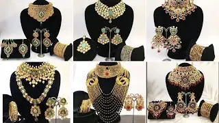 Latest beautiful bridal jewellery design 2021/full bridal jewellery set/heavy bridal jewellery set