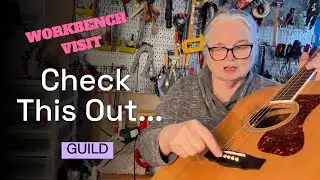 Guitar SETUP & Review ** GUILD d260e Deluxe ** Guitar String Change #guitar
