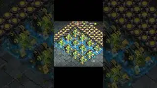 Gold mining light effects #coc #clashofclans #viralshort
