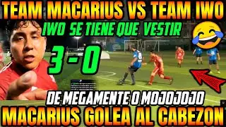 MACARIUS GOLEA AL CABEZON😱WANO EN EL DOTA PERO GOSU EN EL FUTBOL🤣PIDE AL PUBLICO ESCOGER SU CASTIGO