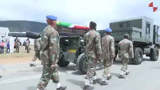 Funeral service of Staff Sergeant Cola