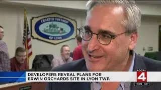 Developers reveal plans for Erwin Orchards site in Lyon Township