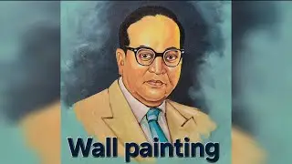 Ambedkar wall painting #republicday #trending #painting #wallpainting