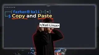 Copy/Paste text in Terminal | Kali Linux (With Keyboard Only)