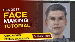 NEWS!!! TUTORIAL MEMBUAT FACE + TATTOO CIRO ALVES PES 2017 | LENGKAP UNTUK PEMULA