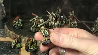 My large 40k Kroot farstalker kinband for killteam with conversions and thoughts. Warhammer