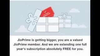 Jio new offer extend jio Prime for free membership 1 years