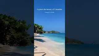 Paradise Found: Stunning Beaches of Cartagena Colombia 🌴 ✨ #travel #vacation #beautiful #beach
