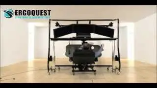 Zero Gravity Chair Workstation 5a with Large Monitors