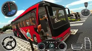 City Bus Driving Simulator 3D Game 🚍 | Offroad Coach Bus Android Gameplay 2026