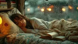 Sleep with Rain Sounds on Camper Van at Night | Restore Emotional Peace with Natural Rain Ambience