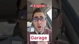 Como se pronuncia &ldquo;Garaje&rdquo; en Ingles 🇺🇸 #shorts