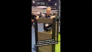 Horizontal Composite Fence System by Slipfence