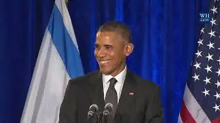 Righteous Among the Nations Ceremony - Steven Spielberg and President Barack Obama