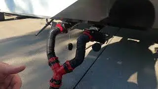 How to Dump the Tank on the Grand Design 21G - WHY WOULD GRAND DESIGN DO THIS