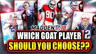 Madden 18 Ultimate Team: Which Goat Player You Should Choose!