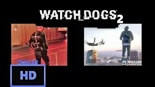 Watch Dogs 2 motion capture behind the scene HD