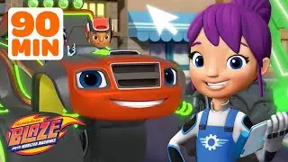 90 MINUTES of Gabby's Mechanic Missions with Blaze & AJ! 🔧 | Blaze and the Monster Machines