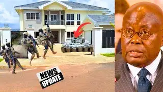 National Security Tr@cks Addo As They Discover Hidden Money Package Underground At His Residence?