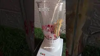 Kombinasi Jus Pisang Dan Strawberry Enak 😍 #jussehat #minumansehat #enak #fypシ゚viral